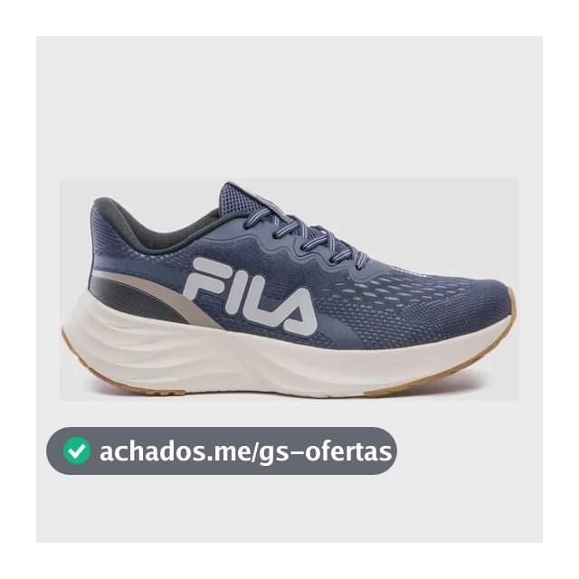 Tênis Fila Masculino Racer Comet 2 Esportivo Corrida Treino