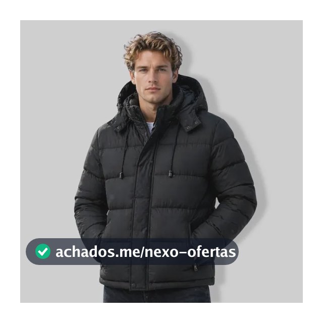 Jaqueta Bobojaco Casaco Forrada Inverno Intenso Neve Frio