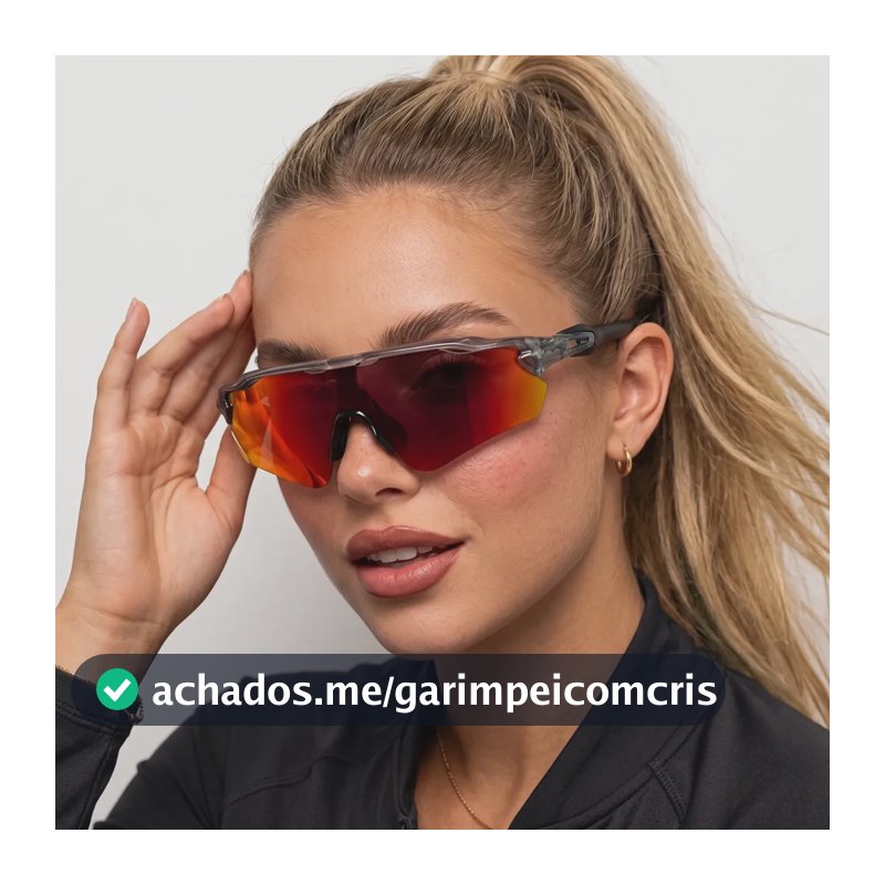 Óculos Esportivo Ciclismo Bike Corrida Pace Uv400 Premium Vermeho Espelhado