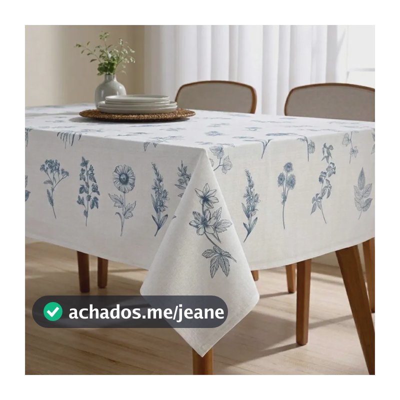 Toalha De Mesa Clean Renova Dohler Retangular 160x270cm Ciana