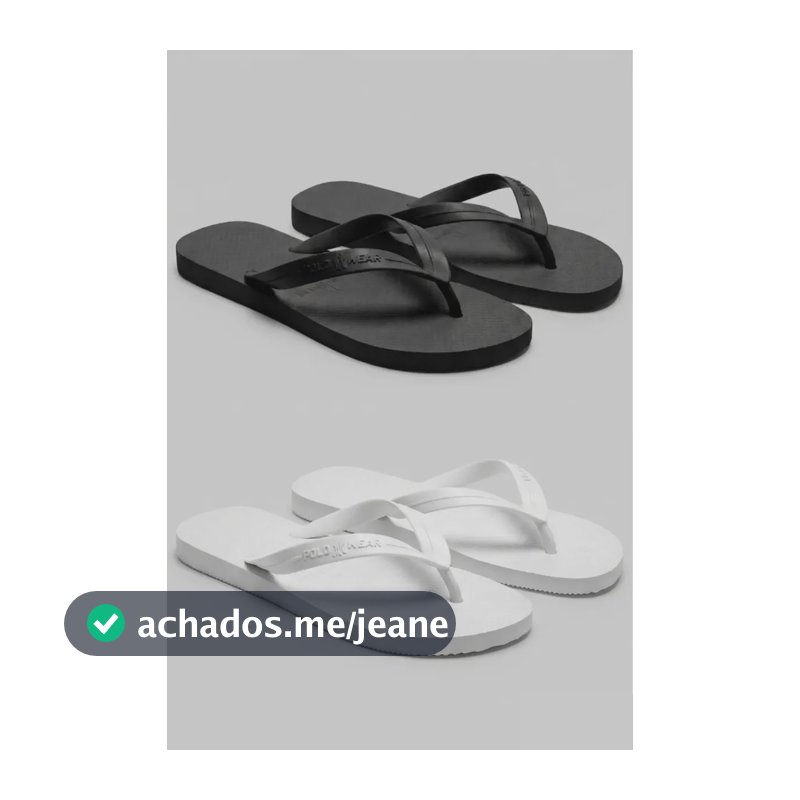 Kit 2 Chinelos Antiderrapantes Polo Wear Original Sortido 43/44