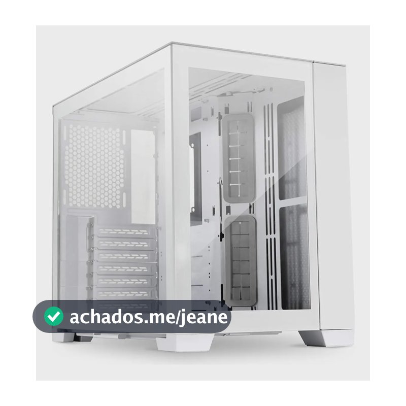 Gabinete Gamer Lian Li Dynamic Mini O11 Branco Snow Branco