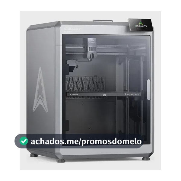 Impressora 3d Creality K2 Plus Nivelamento Automático Bivolt
