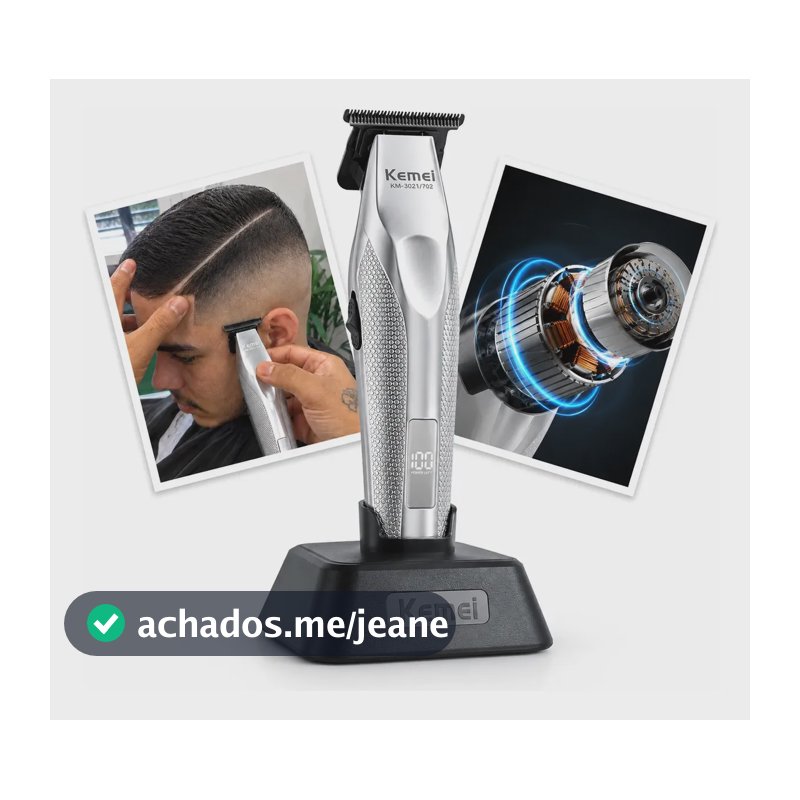 Máquina Acabamento Profissional Lançamento Brushless 9000rpm Prateado 127/220v