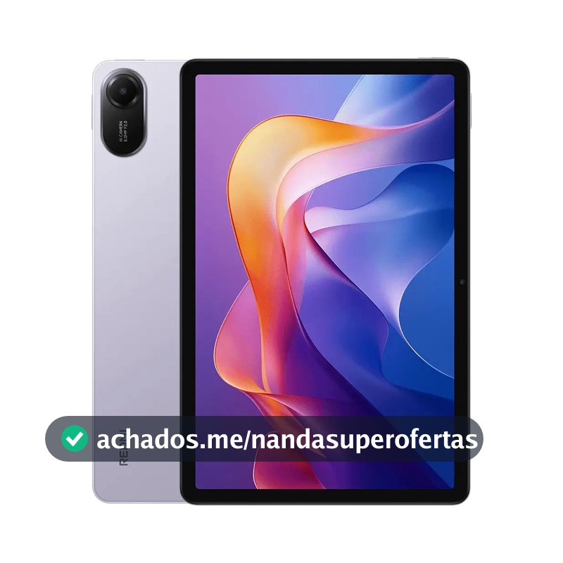 Tablets Xiaomi Redmi Pad 2 com 4 Gb de RAM e 128 Gb de ROM na cor violeta