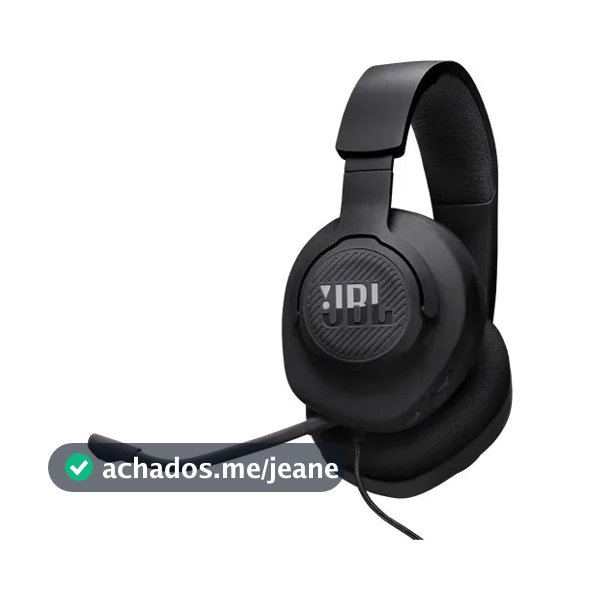 Fone de Ouvido JBL Quantum 100M2 Gamer Over-ear com Microfone Removível para PS4 e PS5