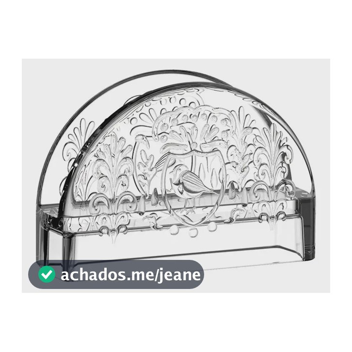 Porta Guardanapos Canary Cristal -l Hermitage Transparente