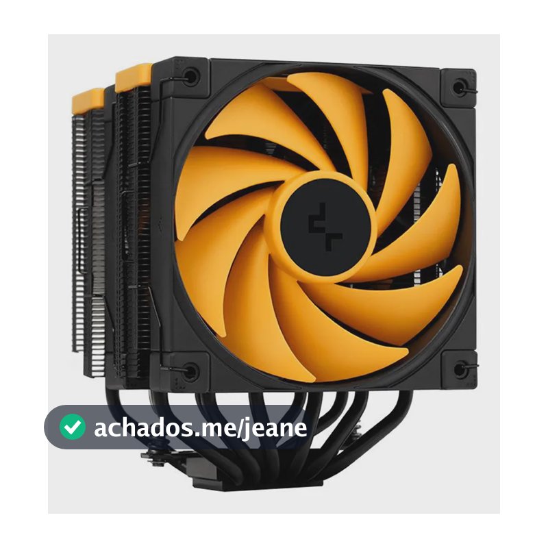 Air Cooler Deepcool Ak620 Zero Dark Zoria Pto/ama 2 X 120mm Preto