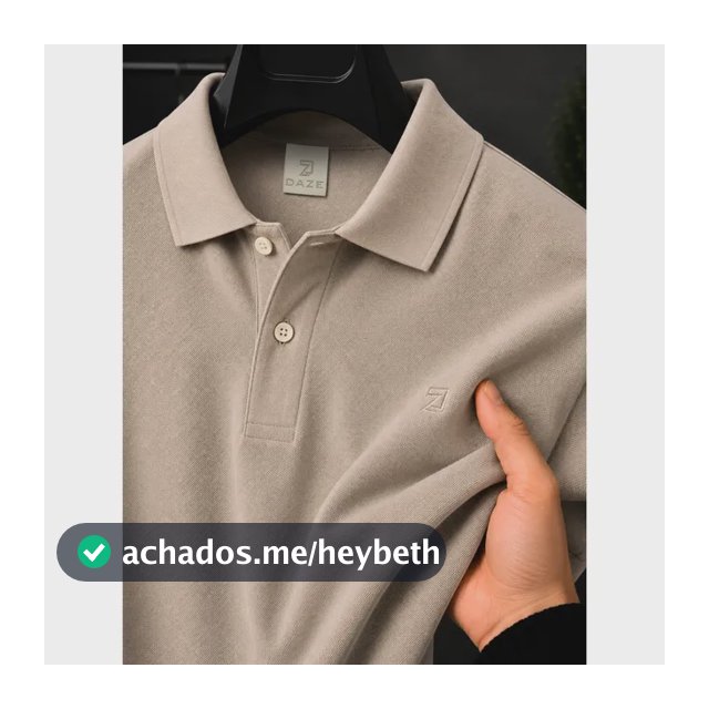 Camisa Masculina Polo Piquet Alta Qualidade