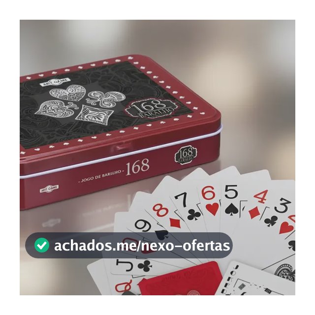 Kit 2 Jogos Baralhos Luxo Plástico Resistente Estojo De Lata Kit Preto E Vermelho