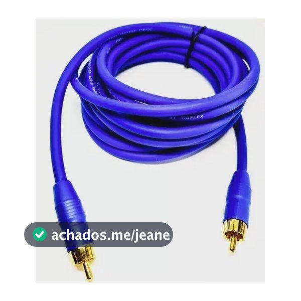 Cabo Rca Subwoofer Ativo 3 Metros