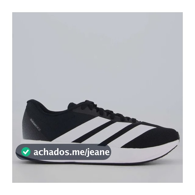 Tenis adidas Duramo Rc 2 Feminino Preto E Branco