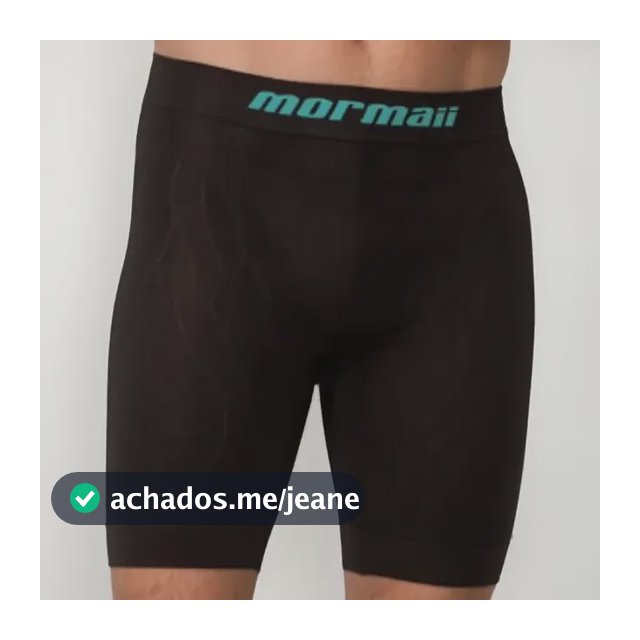 Bermuda Térmica Mormaii Esportiva Sem Costura Microfibra