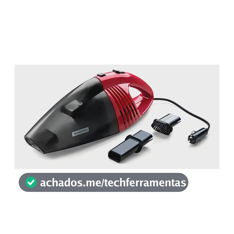 Aspirador Automotivo Portátil 12 Volts - Tramontina