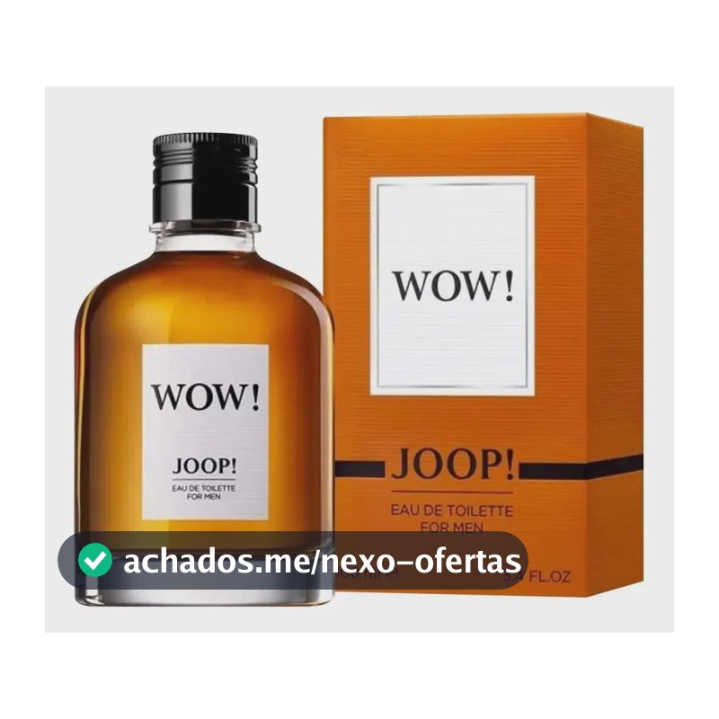 Perfume Wow Joop Eau De Toilette For Men 100ml