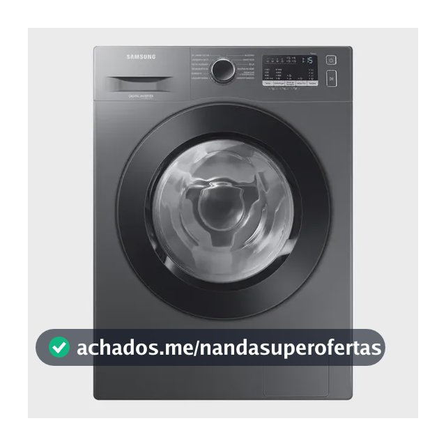 Lava E Seca Samsung Wd11m Com Digital Inverter Inox 11kg Cor Inox look