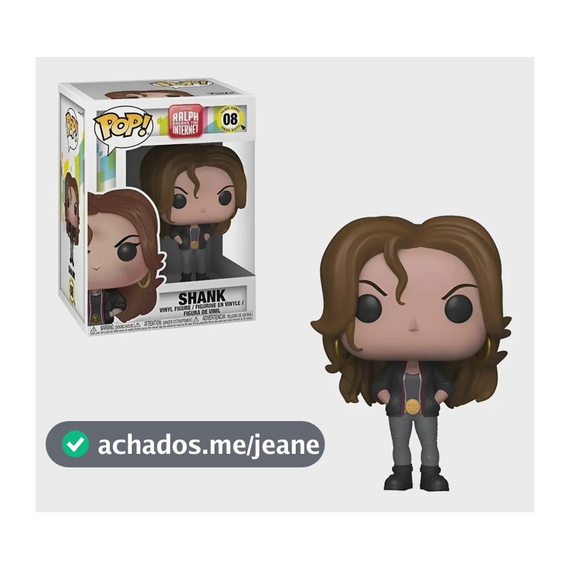 Boneco Funko Pop Disney Detona Ralph Shank #08