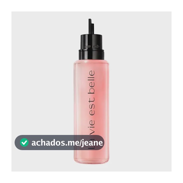 Refil Perfume Feminino Eau De Parfum, Fragrância Floral Gourmand Inebriante Com Íris Nobre E Baunilha, Aroma De Felicidade E Feminilidade, La Vie Est Belle Lancôme, Frasco Com 100ml