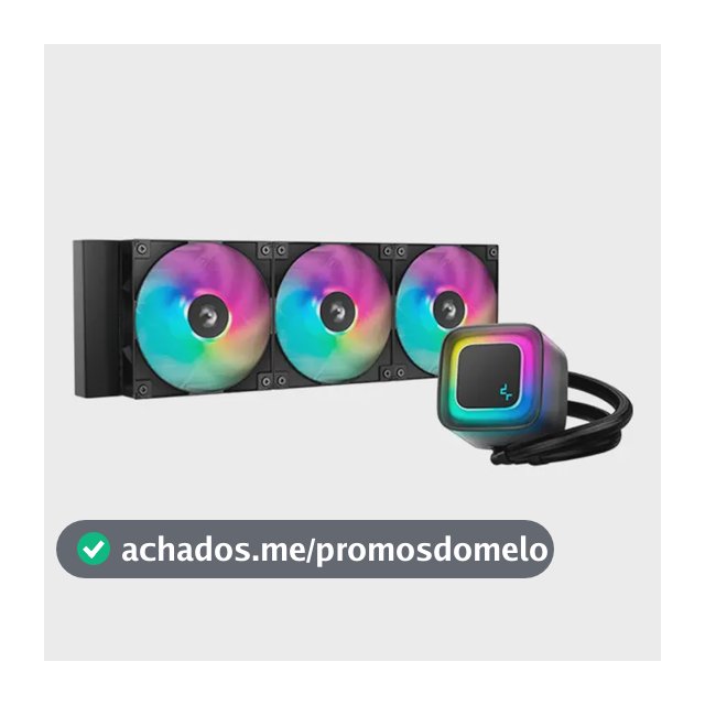 Watercooler Deepcool Le360 V2 Argb Preto 360mm Preto