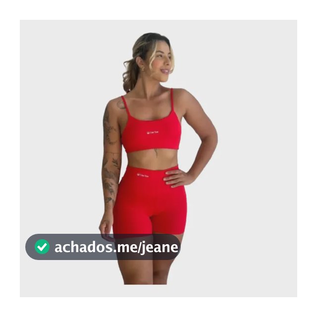 Conjunto Fitness Virginia Top Shorts Meia Coxa Cintura Alta