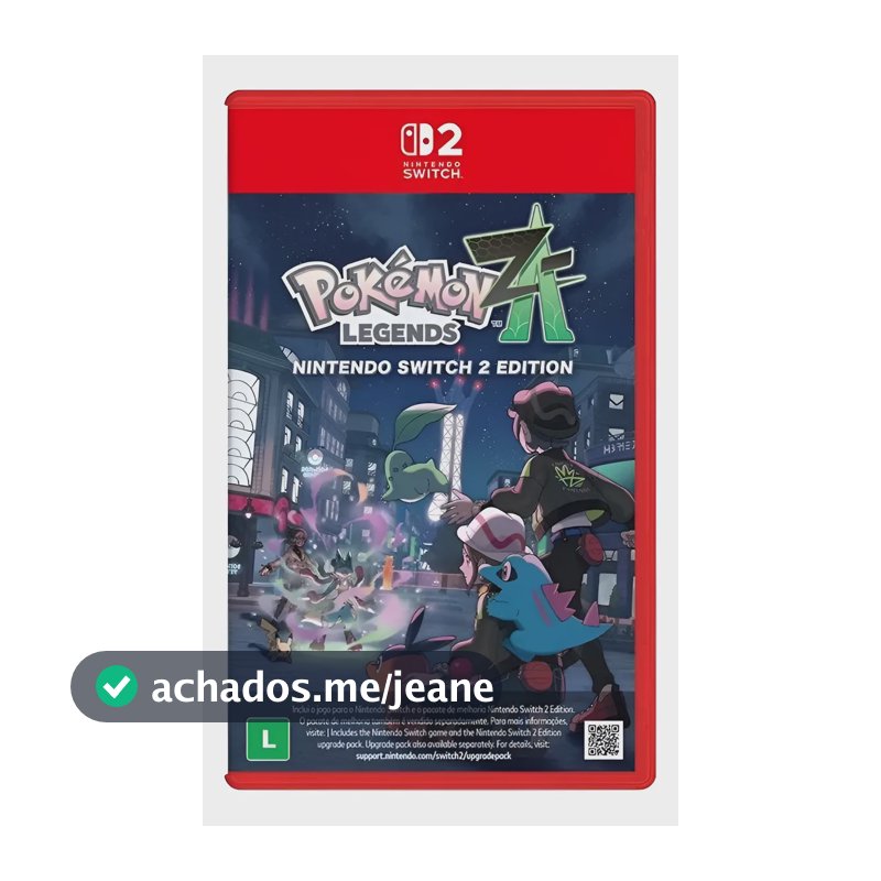 Jogo Pokémon Legends Z-a, Nintendo Switch 2 - Nt000056nsw