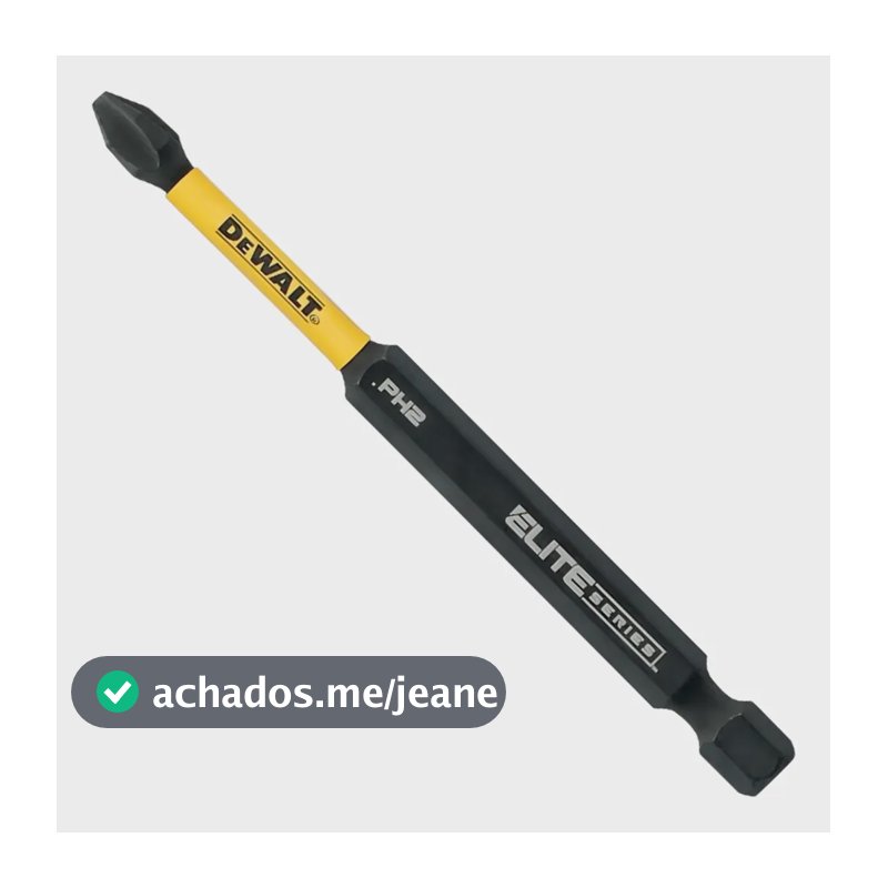 Bits Ponta Philips Ph2x89mm Elite Series Dewalt Dwafe3ph2ir