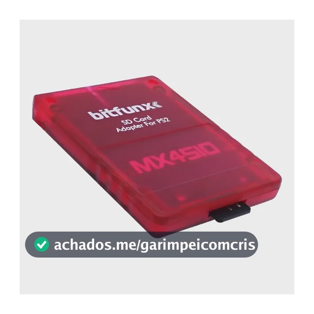 Mx4sio Adaptador Microsd Ps2 Bitfunx Memory Card Opl Cores