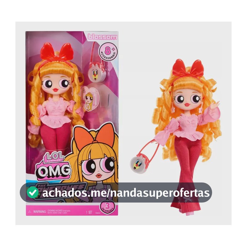Lol Florzinha Surprise Omg The Powerpuff Girls Bombon Doll