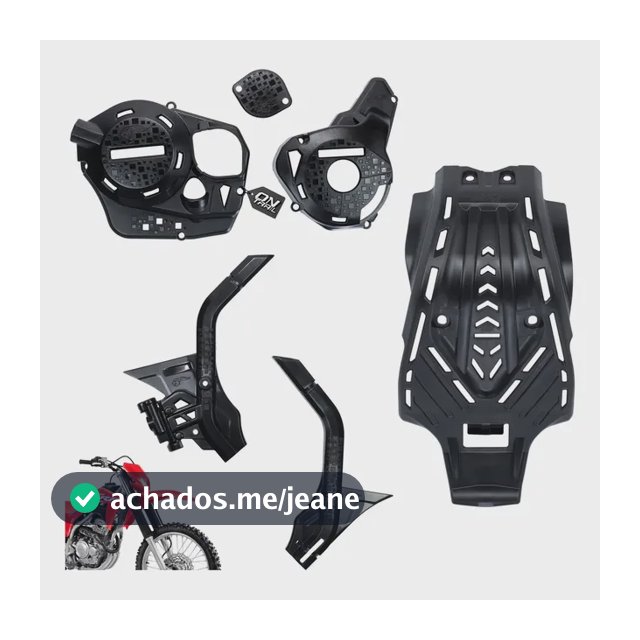 Kit Protetor Crf 250f Quadro Chassis Motor Tampas Cárter Amx