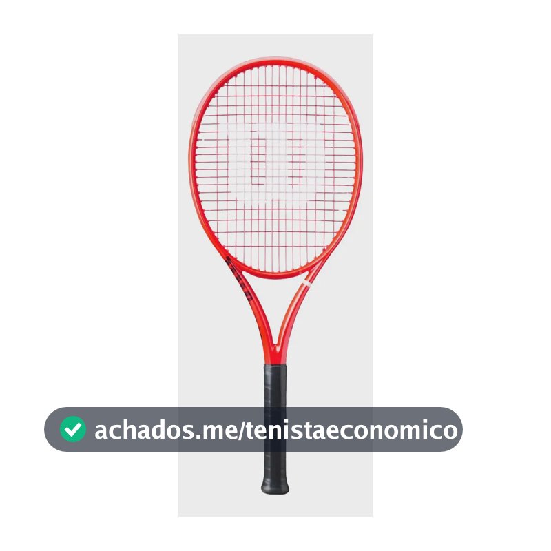 Raquete De Tênis Wilson Defyer Redline 100 - 300g Vermelho L4