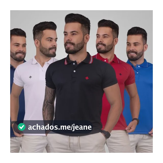 Kit 5 Camisas Polo Masculina Blusa Manga Curta Fresquinha
