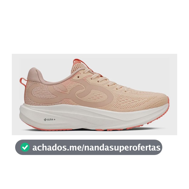 Tênis Feminino De Corrida Respirável Challenger 6 Olympikus Salmão 38 Br