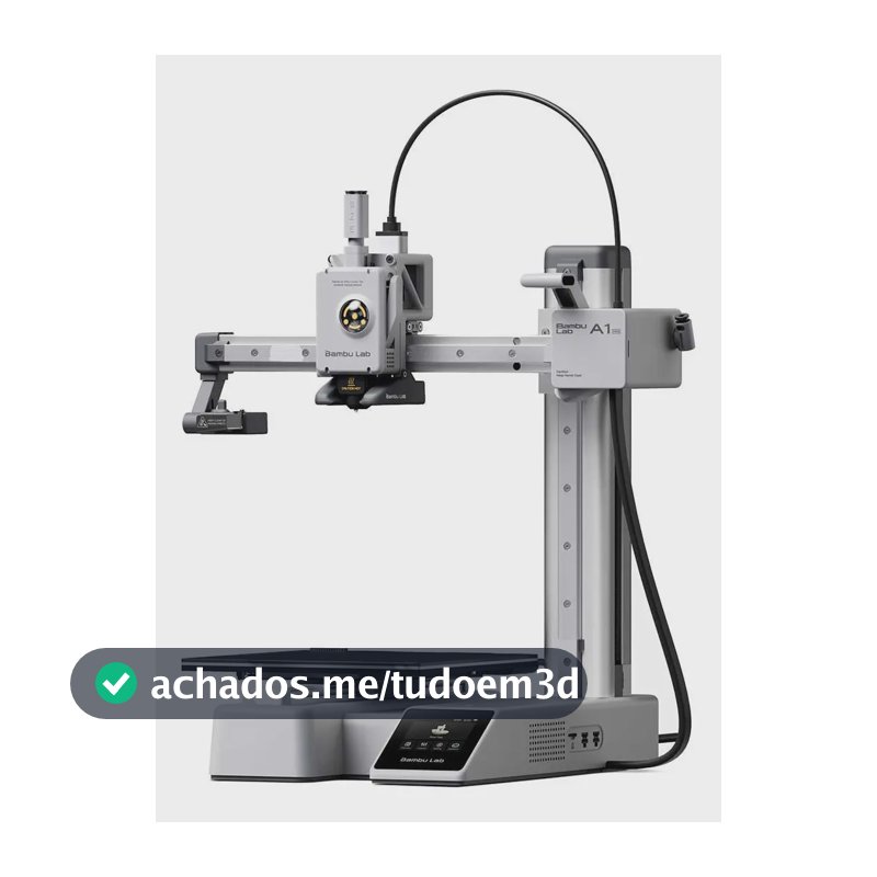 Impressora 3d Bambu Lab A1 Mini Cor Cinza Sem Ams Bivolt 127/220v Cinza