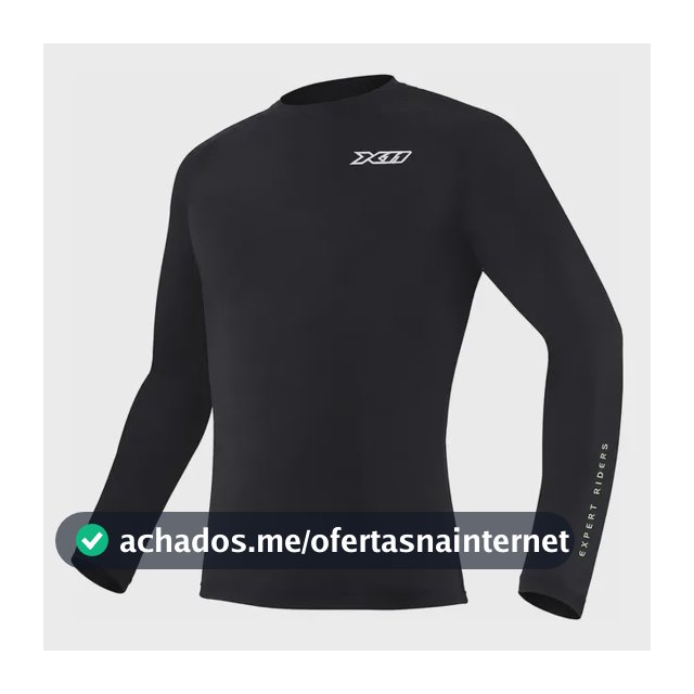 Blusa Camisa Segunda Pele Térmica Climate 1 X11 Moto Bike