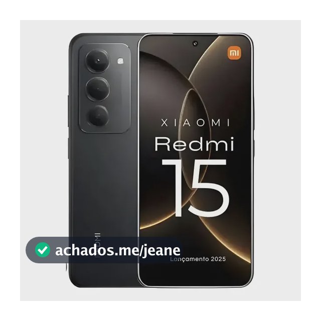 Xiaomi Redmi 15 Global 256gb/8gb Ram Preto
