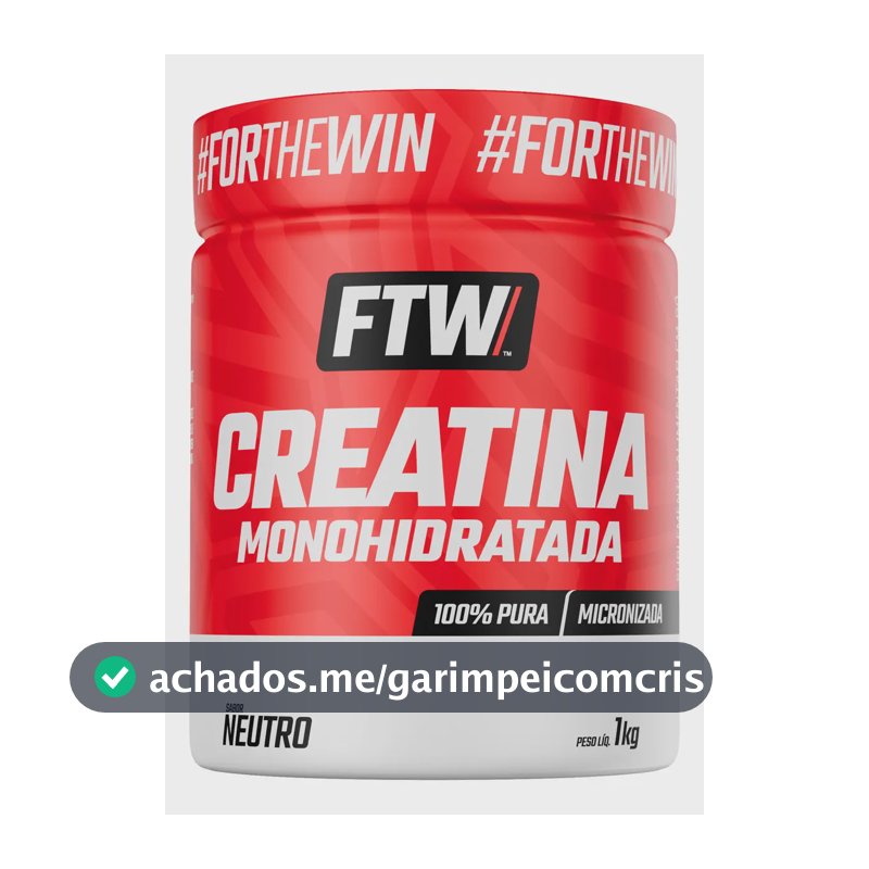 Creatina FTW em pó Sem sabor x 1kg