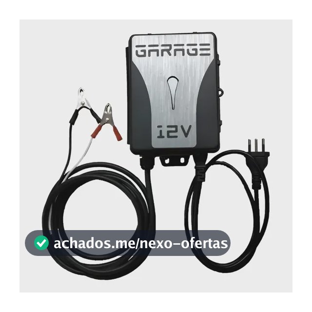 Carregador Bateria Mantenedor Carro Automotivo Inteligente