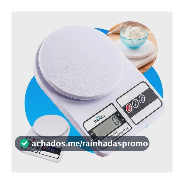 Balança Digital De Precisão Davely Cook Cozinha Para Uso Domestico E Profissional