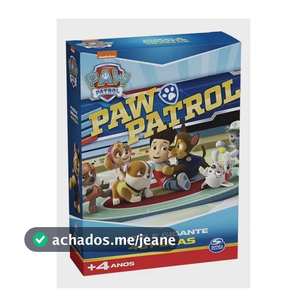Quebra Cabeça Gigante Patrulha Canina 48 Peças - Grow