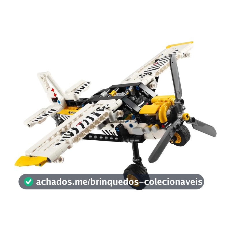 Lego Technic Bush Plane 42198 com 333 Peças