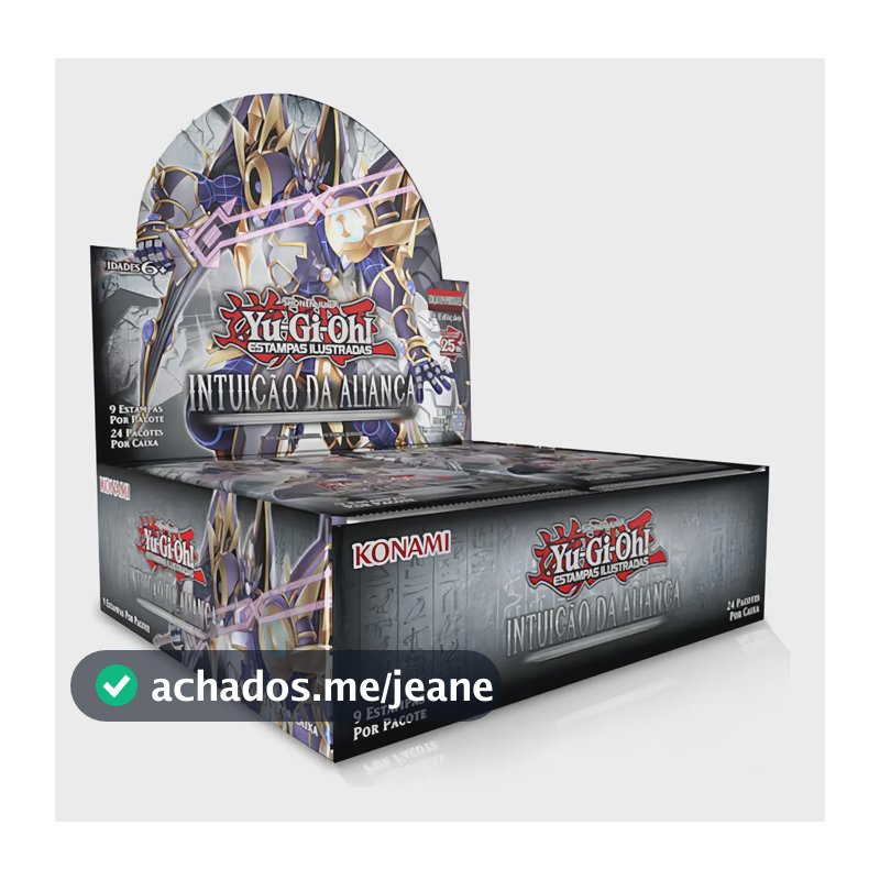 Jogo De Cartas Colecionáveis Yugioh Intuição da Aliança Tcg Devir De 12 Mazos Con 108 Cartas