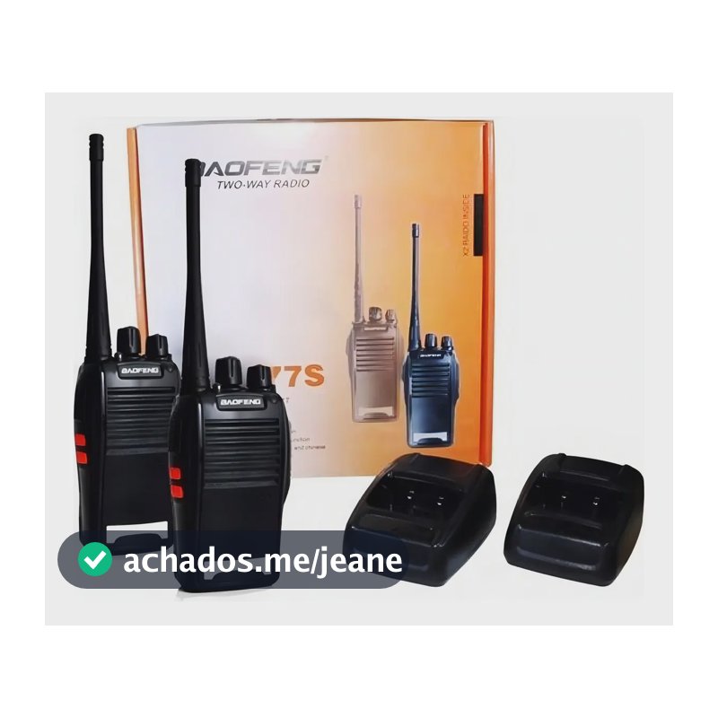 Rádio Comunicador Dual Bf-777s - Baofeng