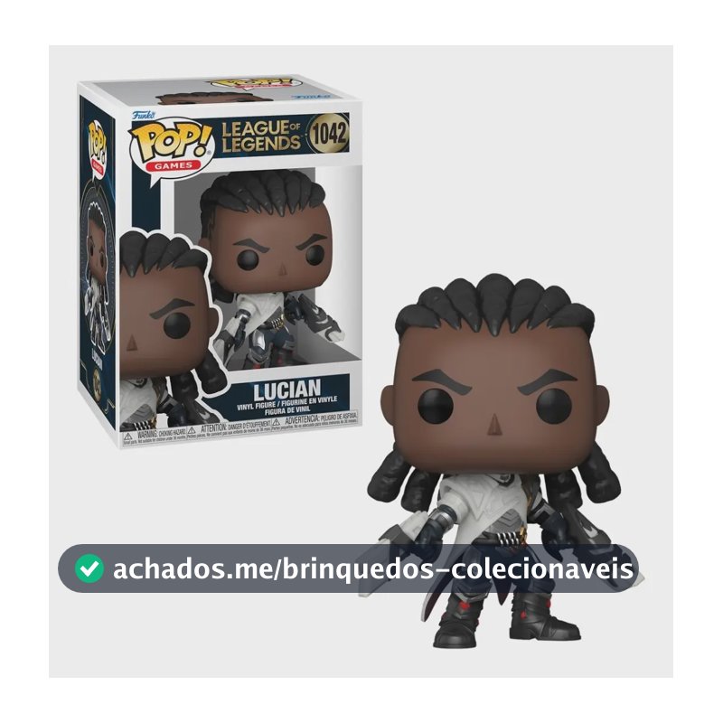 Boneco Funko Pop! League Of Legends - Lucian