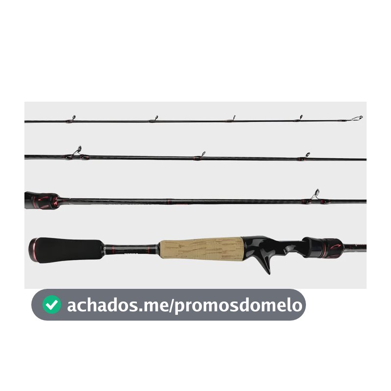 Vara Carretilha Rapala Tineidae Carbono Hm30 7-17 Lbs 1,70m