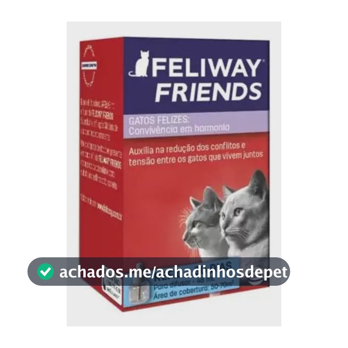 Feliway Friends Refil 48ml Auxilia Comportamento Gato