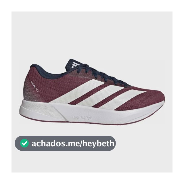 Tênis Masculino Duramo Rc 2 adidas Bordô Liso 40 Br