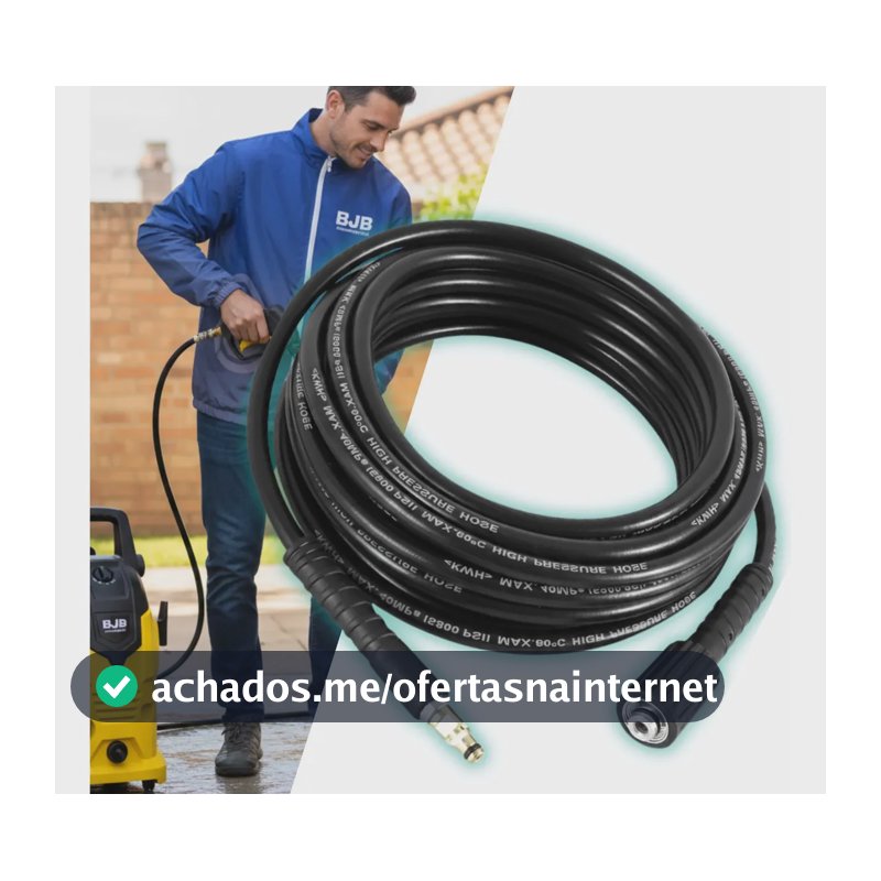 Mangueira Lavadora Alta Pressão Para Karcher K1 K2 K3 K4 K5 10 Metros - BJB equipamentos