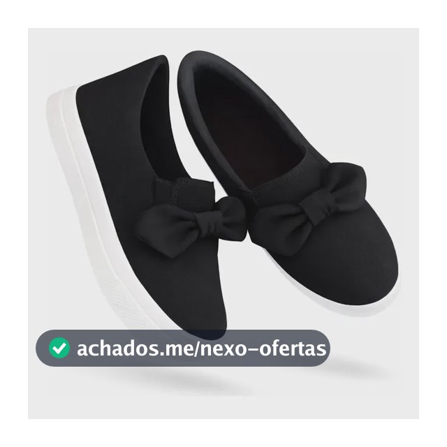 Tênis Feminino Casual Confortável Laço Confort