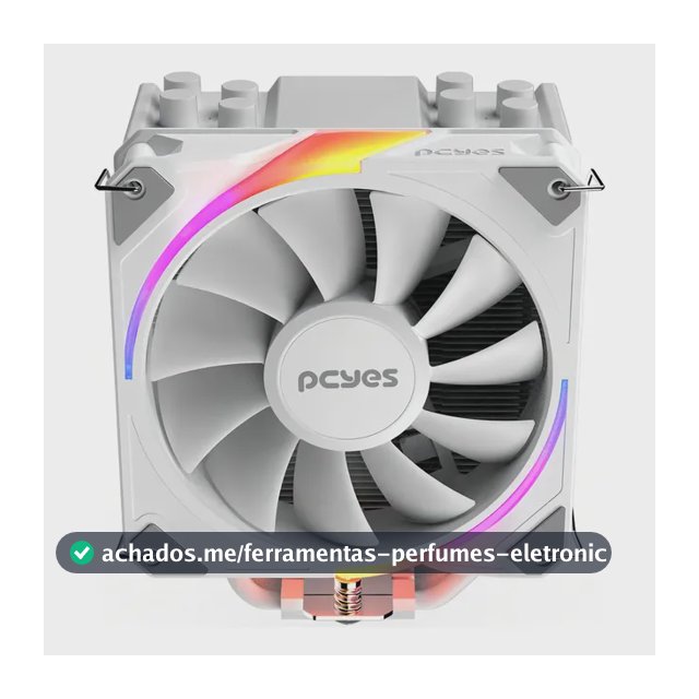 Pcyes Frost Pulse Argb Cooler Para Processador White Ghost