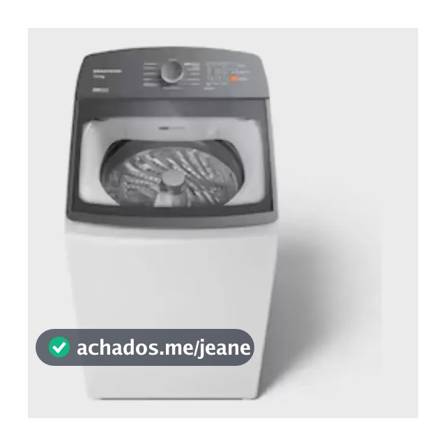 Máquina De Lavar Bwf14ab 14kg Smart Sensor Ciclo Brastemp - Branco